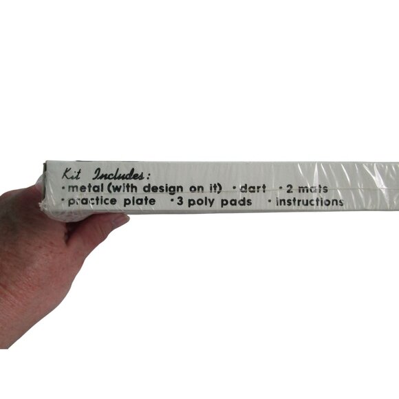 Vintage Art Metal Engraving Kit Using A Dart 101 Pottery Design Open Box Unworke - Picture 3 of 10